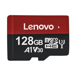 Lenovo 聯想 T1 Micro-SD存儲卡 128GB（UHS-I、V30、U3、A1）