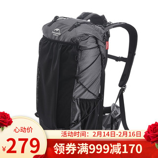 Naturehike 挪客（NatureHike）户外大容量登山包 旅行徒步露营双肩背包60+5L轻量登山背包 黑色（60+5L）徒步背包