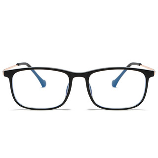 舒视光学 TR90 文艺近视眼镜镜框+1.61 防蓝光镜片（0-600度）
