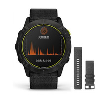GARMIN 佳明 Enduro 户外手表+黑色尼龙表带 DLC钛金版