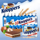 Knoppers 德国进口knoppers威化饼干五层牛奶榛子夹心巧克力24包网红零食品