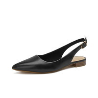 Clarks 其乐 Laina15 Sling菜纳15斯灵系列 女士低跟单鞋 261488604 黑色 35.5