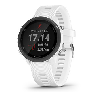 GARMIN 佳明 Forerunner 245M 运动手表 010-02120-61 纯净白 42.3mm 音乐版