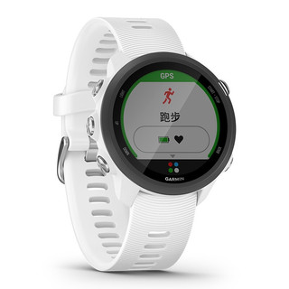 GARMIN 佳明 Forerunner 245M 运动手表 010-02120-61 纯净白 42.3mm 音乐版