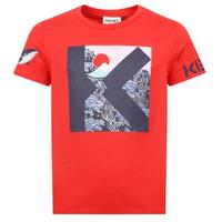 Red Illustration T Shirt