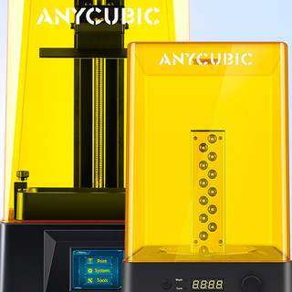 Anycubic 纵维立方 Mono 4K 3D打印机+清洗固化机2.0+1000ml树脂