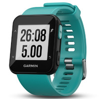 GARMIN 佳明 Forerunner 30 运动手表 010-01930-10 蓝绿色 35.5mm