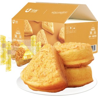 今统 圆三角肉松蛋糕510g年货礼盒早餐代餐面包整箱学生健康糕点