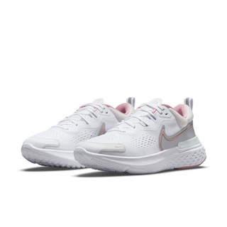 NIKE 耐克 React Miler 2 女子跑鞋 CW7136-101 白色/粉色 39