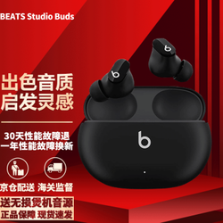 Beats Studio Buds 真无线蓝牙耳机 入耳式耳机 主动降噪 苹果耳机 安卓适配 运动 黑色