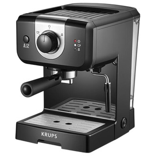 KRUPS 克鲁伯 XP320880 半自动咖啡机 黑色