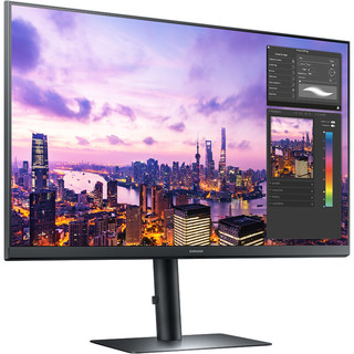 SAMSUNG 三星 S27B610EQC 27英寸 IPS FreeSync 显示器 (2560*1440、75Hz)