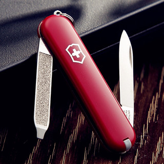 VICTORINOX 维氏 0.6123 伴随者瑞士军刀 58mm 6种功能 红色手柄版