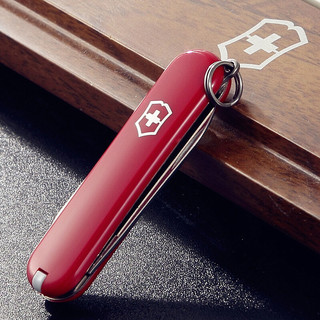 VICTORINOX 维氏 0.6123 伴随者瑞士军刀 58mm 6种功能 红色手柄版