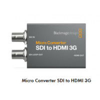 BMD Micro Converter SDI to HDMI 3G转换器盒BiDirectio 灰色 SDI TO HDMI