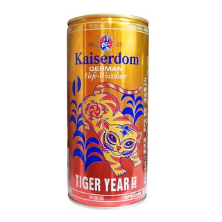 Kaiserdom 凯撒 小麦啤酒1L*4听 礼盒装 虎年限量版 德国原装进口