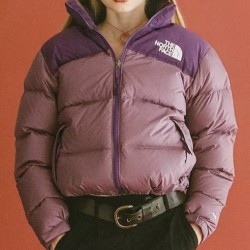 北面lv联名羽绒服女款_北面supreme联名羽绒服绿色
