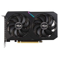 ASUS 华硕 DUAL GeForce RTX 3050-O8G 显卡 8GB 黑色