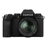 FUJIFILM 富士 X-S10 APS-C画幅 微单相机 黑 XF 18-55mm F2.8 R LM OIS 变焦镜头 单头套机+多功能三脚架+SD卡 32GB