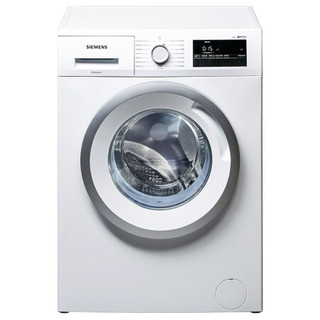 SIEMENS 西门子 速净系列 XQG80-WM12N1600W 滚筒洗衣机 8kg 白色