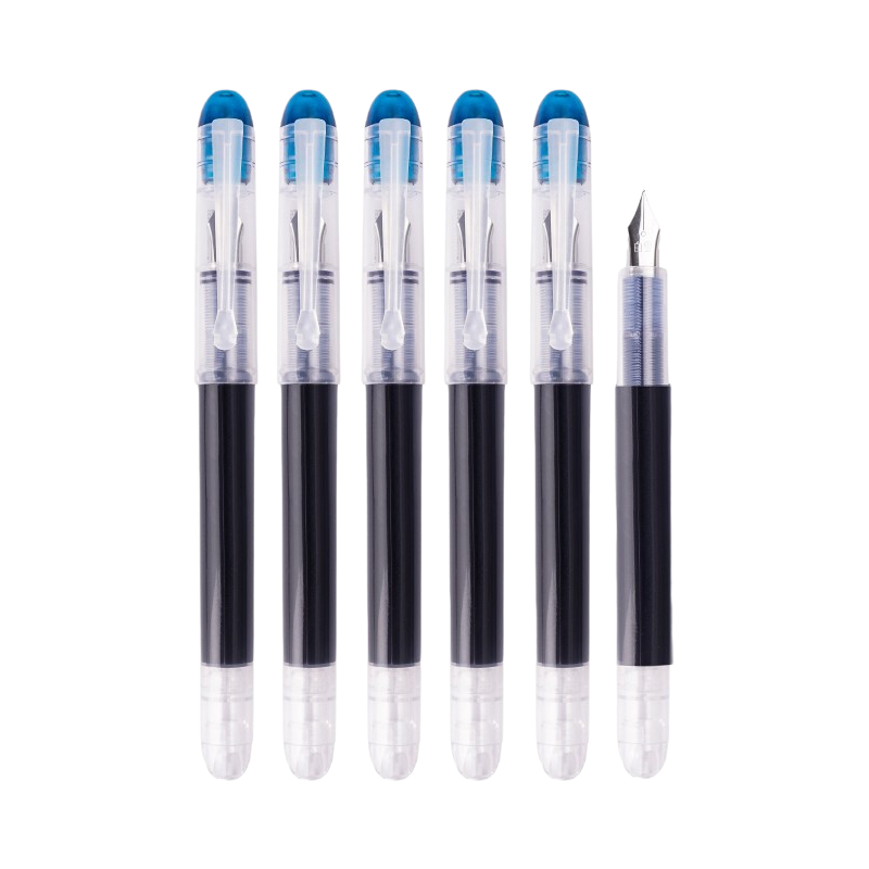 Snowhite 白雪 钢笔 FP20 墨蓝色 F尖 6支装