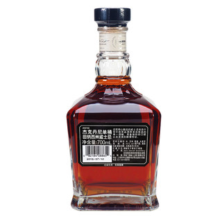 JACK DANIEL‘S 杰克丹尼 美国 单桶 田纳西威士忌 45%vol 700ml 礼盒装