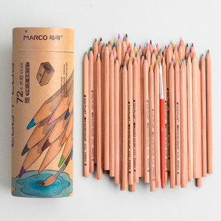 MARCO 马可 原木系列 6120-72CT 水溶性彩色铅笔 72色