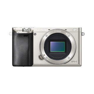 SONY 索尼 A6000 APS-C画幅 微单相机 银色 单机身