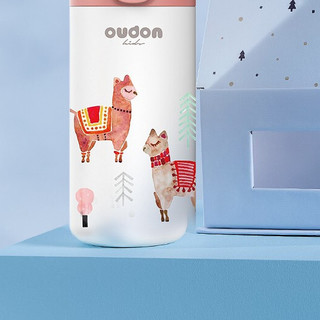 OUDON OK-36T1 保温杯 360ml 粉红色