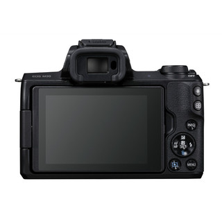 Canon 佳能 EOS M50 APS-C画幅 微单相机 黑色 单机身