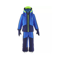 DECATHLON 迪卡侬 KID'S SKI SUIT 580 儿童滑雪服 8562594 蓝色 XS