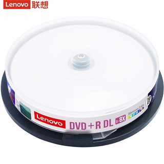 ThinkPad 思考本 Lenovo 联想 DVD+R DL 空白光盘/刻录盘 8速8.5GB 台产档案系列 桶装10片 单面双层 可打印