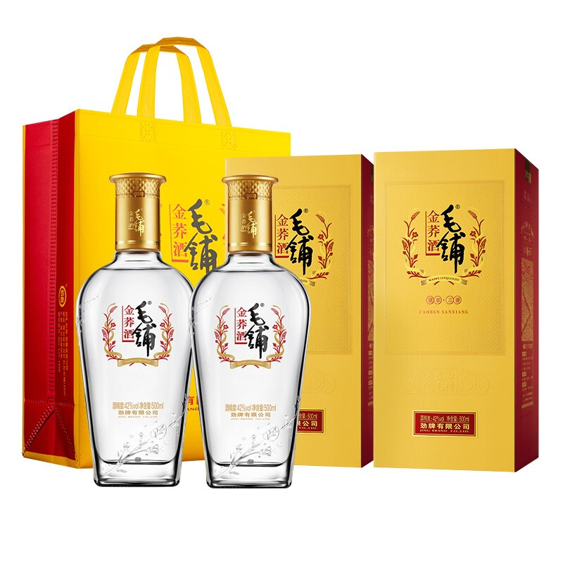 毛铺白酒_MAO PU 毛铺金荞酒42%vol 荞香型白酒500ml*1瓶多少钱