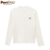 Paw in Paw 女童花边纯色打底衫