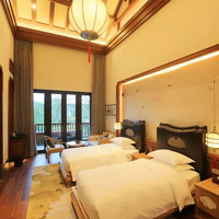 惠州中海汤泉酒店度假 山景双床房1晚 含早+双温泉+英式下午茶等