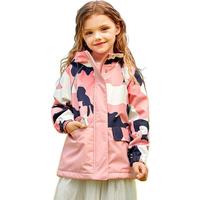 Souhait 水孩儿 SHPQBD30CC731 女童厚风衣 摩登粉 110cm