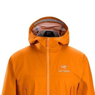 ARC'TERYX 始祖鸟 Hiking&Trekking徒步远足系列 BETA 男子冲锋衣 琥珀棕 XL