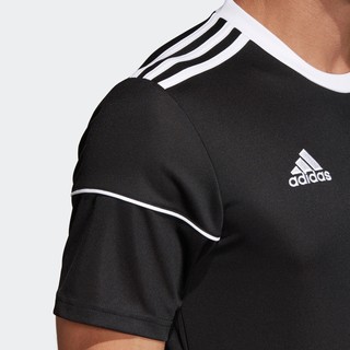 adidas 阿迪达斯 Squadra13 Jersey 男子足球运动T恤 BJ9173 黑/白 S