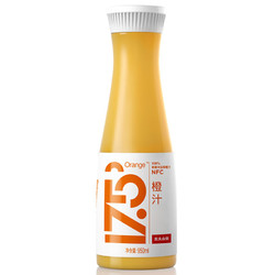NONGFU SPRING 农夫山泉 17.5° 950ml套装 NFC果汁 鲜果冷压榨果汁 冷藏型 橙汁950ml*2