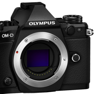 OLYMPUS 奥林巴斯 OM-D E-M5 Mark II M4/3画幅 微单相机 黑色 单机身