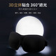 HANFANGCUI 汉芳萃 3D眼罩睡眠遮光轻薄透气男女午休旅行睡觉护眼罩黑色 3D黑色眼罩