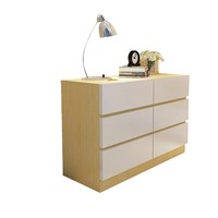 HMJIA G-C13006F 简约六斗柜 枫木色