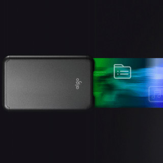 aigo 爱国者 S7 USB 3.1 Gen2 移动固态硬盘 Type-C 1TB 太空灰