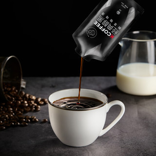 KCOFFEE 经典醇黑 鲜萃咖啡液 240ml