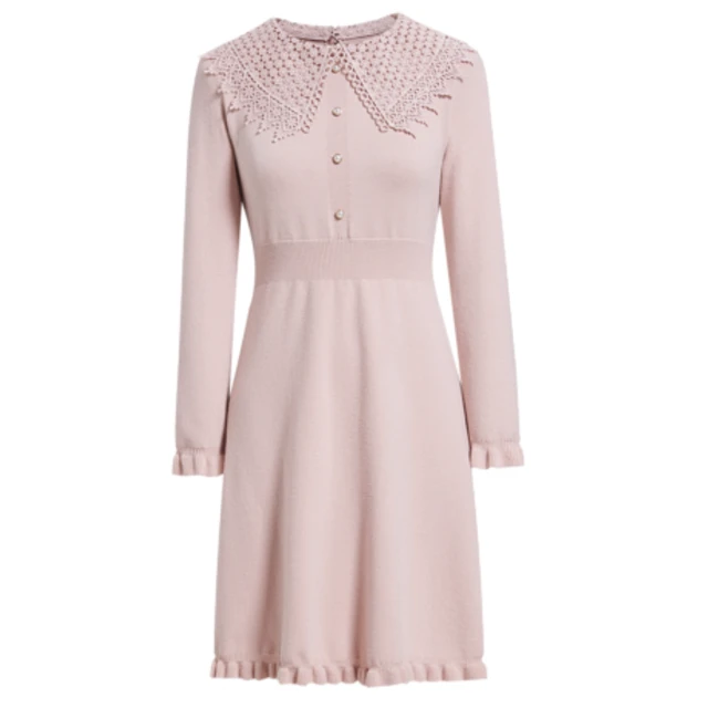 HOPESHOW 红袖 女士短款连衣裙 90121021601