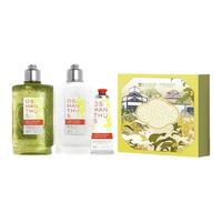 L'OCCITANE 欧舒丹 云中月桂身体护理手霜套装 (沐浴250ml+润肤250ml+护手霜30ml) 苏州博物馆联名限定款