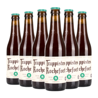 有券的上：Trappistes Rochefort 罗斯福 8号 修道士四料啤酒 330ml*6瓶 比利时进口