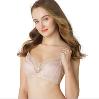 Aimer 爱慕 女士无钢圈文胸 AM174521 粉紫色 70B/32B