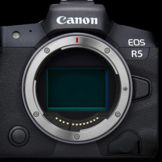 Canon 佳能 EOS R5 全画幅 微单相机 黑色 单机身