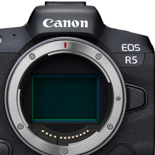 Canon 佳能 EOS R5 全画幅 微单相机 黑色 单机身